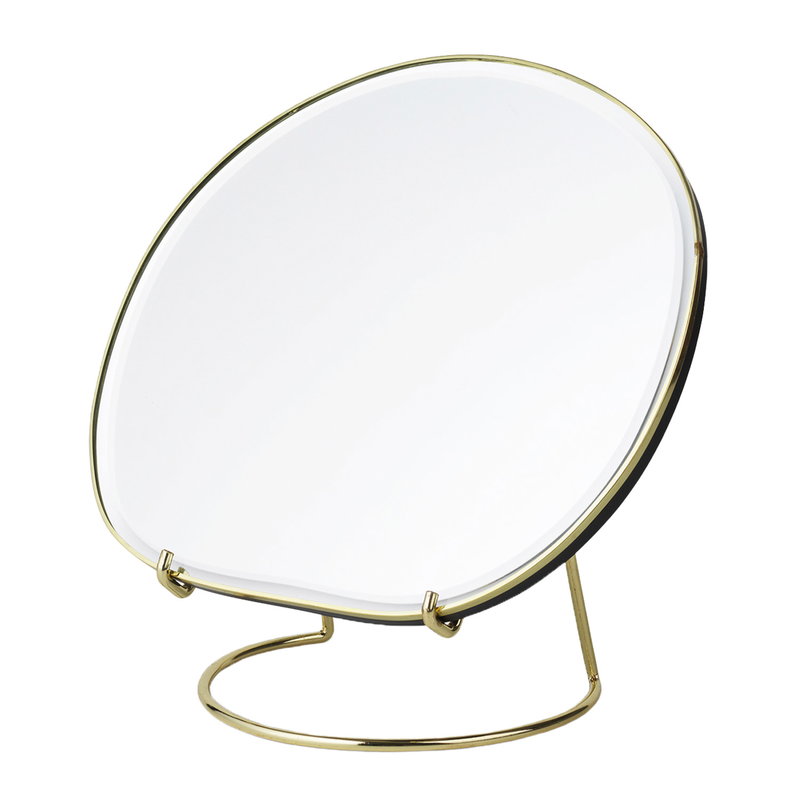 Ferm Living - Pond Table Mirror - Brass - www.Flowinterior.no