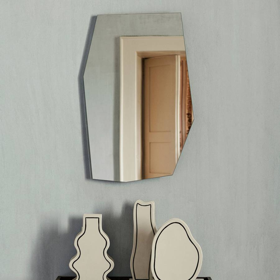 Ferm Living - Speil Shard Black 50,5x76cm