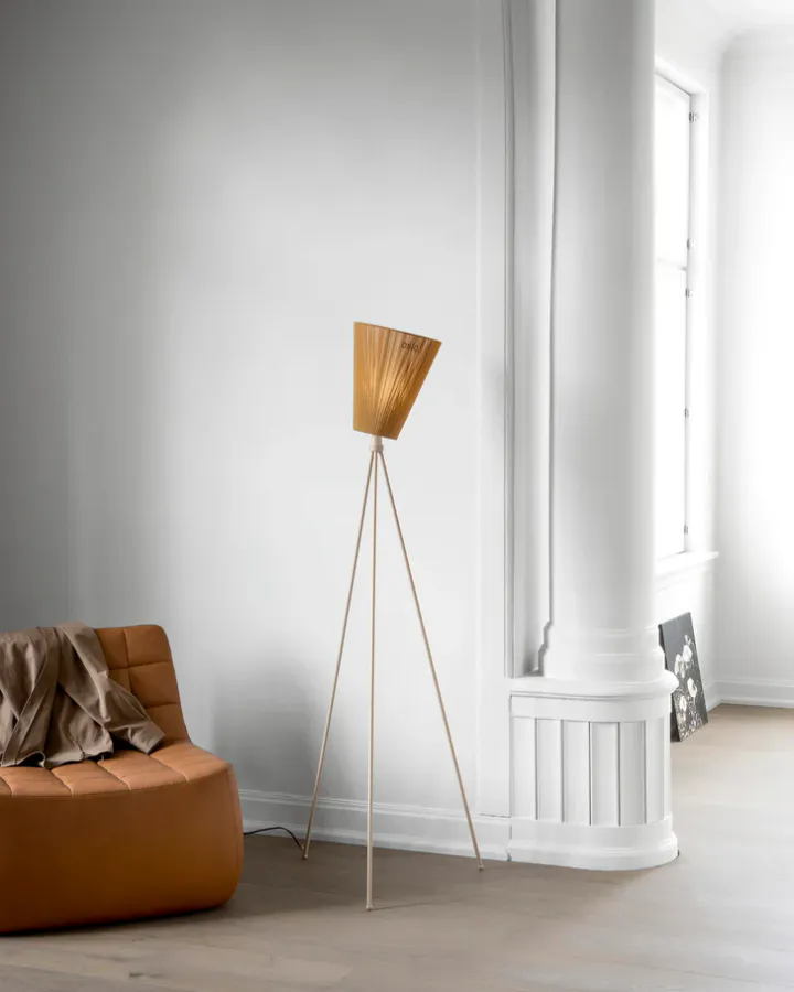 Northern - Oslo Wood Gulv lampe - Flere farger